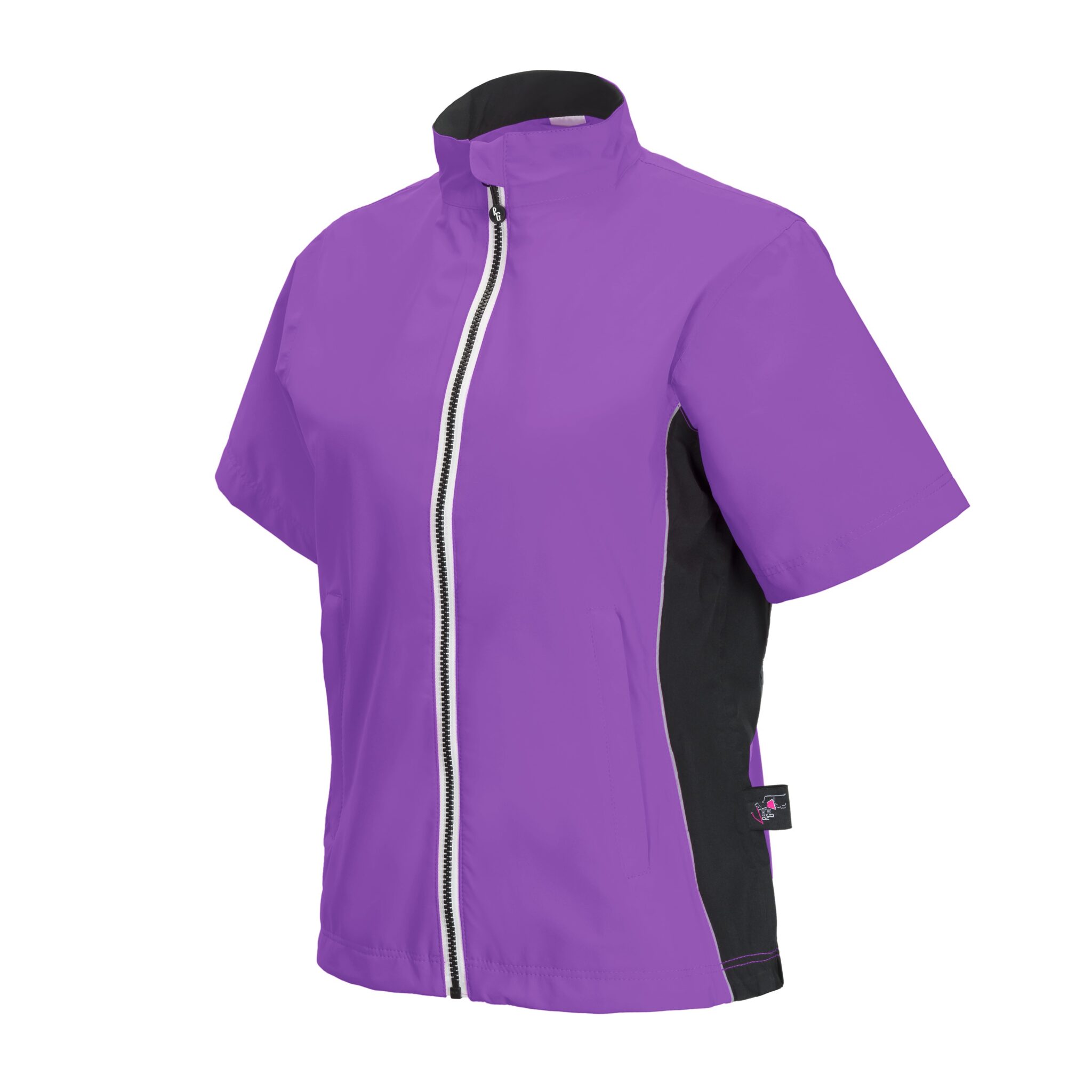 Women's Short Sleeve Rain Jacket Rain Girl Golf
