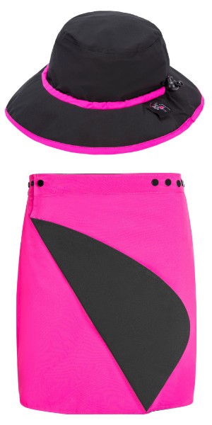 Pink Skirt & Hat Combo